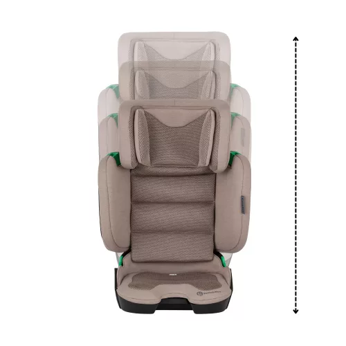 PETITE&MARS Autósülés Flex Pro i-Size Tan Brown Air 100-150 cm (15-36 kg)