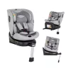 PETITE&MARS Autósülés Twistguard Pro i-Size Gentle Grey Air 40-150 cm(0-36 kg)
