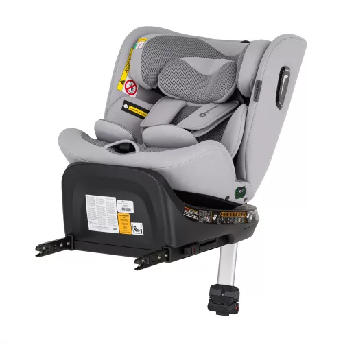 PETITE&MARS Autósülés Twistguard Pro i-Size Gentle Grey Air 40-150 cm(0-36 kg)