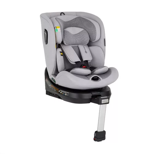 PETITE&MARS Autósülés Twistguard Pro i-Size Gentle Grey Air 40-150 cm(0-36 kg)