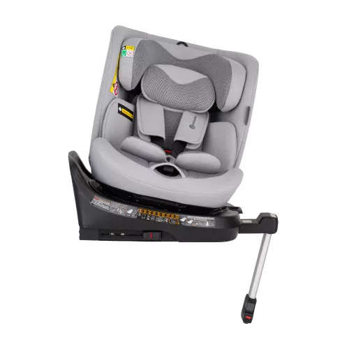 PETITE&MARS Autósülés Twistguard Pro i-Size Gentle Grey Air 40-150 cm(0-36 kg)