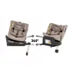 PETITE&MARS Autósülés Twistguard Pro i-Size Tan Brown Air 40-150 cm(0-36 kg)