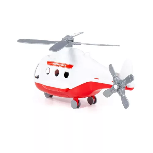Moni Polesie műanyag alpha mentőhelikopter fehér