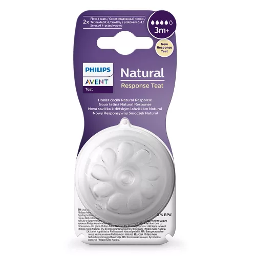 Philips AVENT etetõcumi Natural Response 2db 4 cseppes 3hó