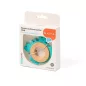 BabyOno rágóka - fa/szilikon  Crab 1075/02