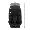 PETITE&MARS Autósülés Prime Pro i-Size Coal Black Air 76-150 cm (9-36 kg)