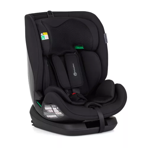 PETITE&MARS Autósülés Prime Pro i-Size Coal Black Air 76-150 cm (9-36 kg)