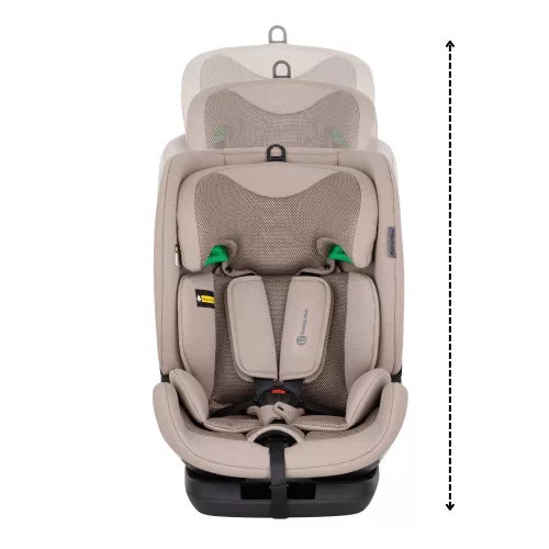 PETITE&MARS Autósülés Prime Pro i-Size Tan Brown Air 76-150 cm (9-36 kg)