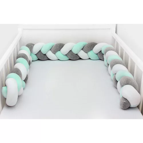 Scamp rácsvédõ fonott 180cm Fehér-Szürke-Menta RFT009 180CM