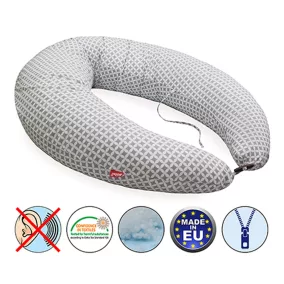   Scamp szoptatós párna formázott gombosvégû Pick Grey SZPG001