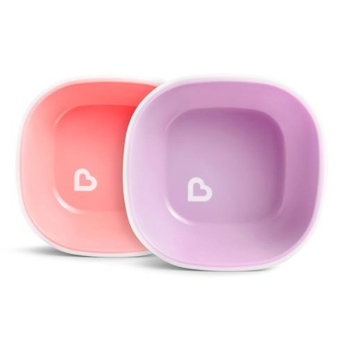 Munchkin tálka szett tapadó aljú Splash 2db 6hó