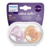 Philips AVENT játszócumi Ultrasoft Premium állatos 6-18hó lányos 2db