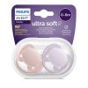 Philips AVENT játszócumi Ultrasoft Premium neutral 0-6hó lányos 2db