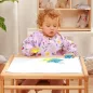   BabyOno elõke - hosszú ujjas vízálló Garden 6hó-2év 1476/01