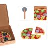 Zopa fa játék pizza dobozban