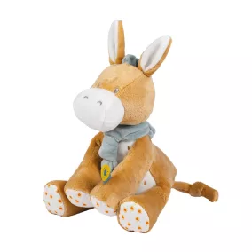 Nattou játék plüss 30cm Felix and Leo - Leo, a szamár