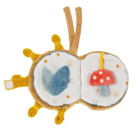   Nattou játékkönyv plüss készségfejlesztõ Felix and Leo