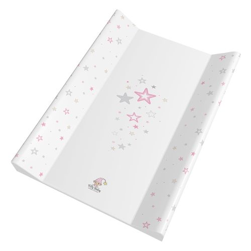 Color pelenkázó lap merev 2 oldalú 80x50cm Rózsaszín csillag
