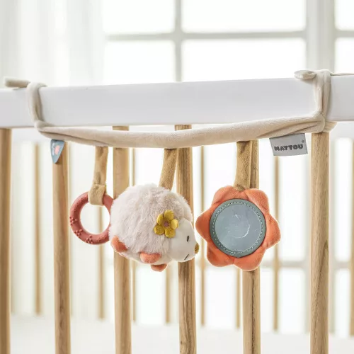 Nattou trapéz plüss Mila, Zoe and Lana