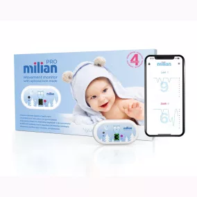   Milian légzésfigyelõ PRO Bluetooth Twins 4db érzékelõlappal