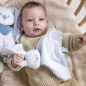   Nattou szundikendõ plüss foszforeszkáló Lapidou - Nyúl kék