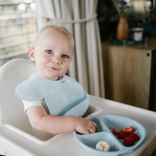 BabyOno elõke szilikon állítható kék 1639/01