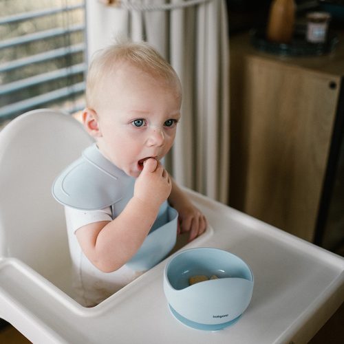 BabyOno elõke szilikon állítható kék 1639/01