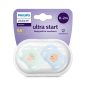   Philips AVENT játszócumi Ultra Start mintás 0-2hó fiús 2db