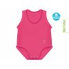 J Bimbi kombidressz 0-36 hó biopamut Summer sötét pink 12034