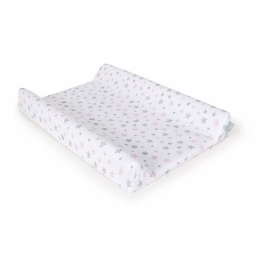 Ceba pelenkázólap huzat pamut (50x70-80) 2db/csomag  Candy pink   pink csillagos
