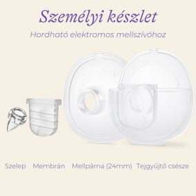   Lansinoh személyi készlet hordható elektromos mellszívóhoz