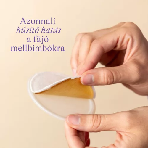 Lansinoh 2 fázisú kézi mellszívó Soothies regeneráló mellpárnával szettben