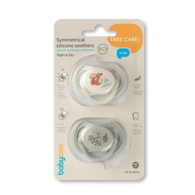   BabyOno játszócumi szimmetrikus szilikon dupla  So Cute 6-18 hó 1669/02
