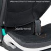 BeSafe gyerekülés iZi Flex FIX 2 i-Size ISOfix 100-150 cm Black Soft Breeze