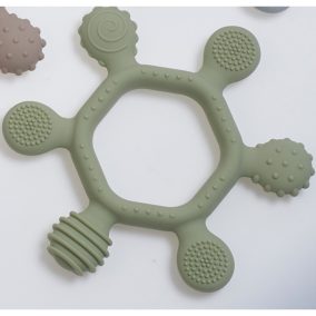 Gamberritos rágóka szilikon zöld 11021