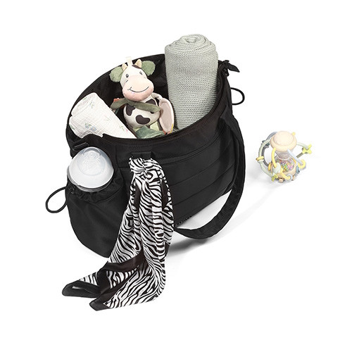 BabyOno pelenkázótáska CAMI 45x12x30 cm fekete 1672/01