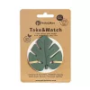 PETITE&MARS Szilikon rágóka TAKE&MATCH Misty Green 0m+