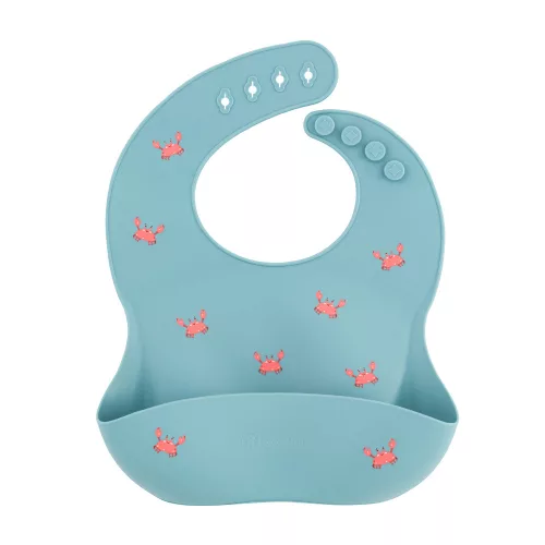 PETITE&MARS Szilikon előke Take&Match Tengeri Rákok 6m+