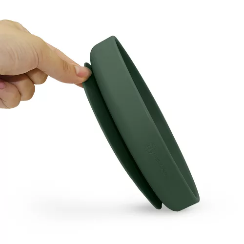 PETITE&MARS  Szilikon tányér tapadókoronggal Take&Match Misty Green 6m+