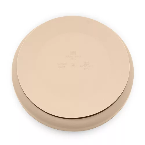 PETITE&MARS  Szilikon tányér tapadókoronggal Take&Match Desert Sand 6m+