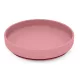 PETITE&MARS  Szilikon tányér tapadókoronggal Take&Match Dusty Rose 6m+
