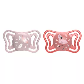   CHICCO Physio Light szilikon cumi rózsaszín 6-16 hónapos, 2 db