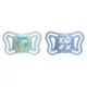CHICCO Physio Light szilikon cumi kék 6-16m, 2 db