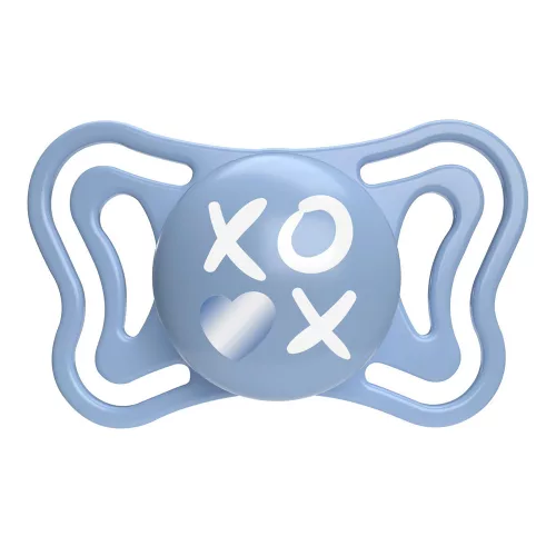 CHICCO Physio Light szilikon cumi kék 6-16m, 2 db