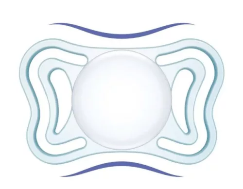 CHICCO Physio Light szilikon éjszakai cumi 6-16h, 2db