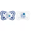 CHICCO Physioforma Light szilikon fogszabályozó cumi blue 16-36 hónap, 2 db