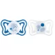 CHICCO Physioforma Light szilikon fogszabályozó cumi blue 6-16 hónap, 2 db