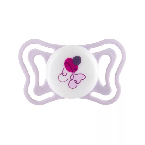 CHICCO Physioforma Light szilikon fogszabályozó cumi pink 2-6 hónap, 2 db