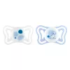 CHICCO Physioforma Light szilikon fogszabályozó cumi blue 2-6 hónap, 2 db