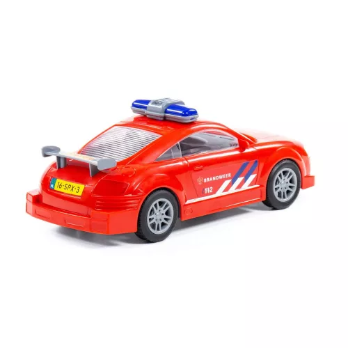 Moni Polesie műanyag tűzoltó sportautó piros